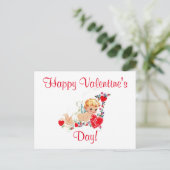 ヴィンテージバレンタインデー シーズンポストカード (スタンド正面)