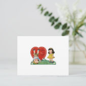 ヴィンテージバレンタインデー シーズンポストカード (スタンド正面)