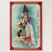 ヴィンテージバレンタインデー ジグソーパズル (縦)