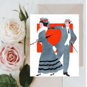 ヴィンテージバレンタインデー ポストカード