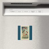 ヴィンテージバレンタインデー,マグネット付きケルブハート マグネット (インサイチュ (食洗機))