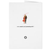 ヴィンテージバレンタインデー、ロマンチックな浮きハート (裏面)