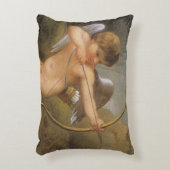 ヴィンテージバレンタインデー、弓矢でキューピッド アクセントクッション (正面(垂直))