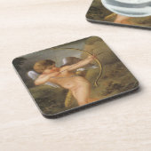 ヴィンテージバレンタインデー、弓矢でキューピッド コースター (左側)