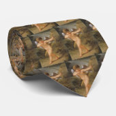 ヴィンテージバレンタインデー、弓矢でキューピッド ネクタイ (ロール)