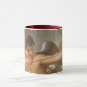 ヴィンテージバレンタインデー、弓矢でキューピッド マグカップ (中央)