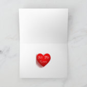 ヴィンテージバレンタインデー， Be, Mine, XXXOO シーズンカード (内部)