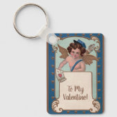 ヴィンテージバレンタインデー, Cherub with Love Letters キーホルダー (正面)