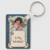 ヴィンテージバレンタインデー, Cherub with Love Letters キーホルダー (裏面)