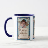 ヴィンテージバレンタインデー, Cherub with Love Letters マグカップ (左)
