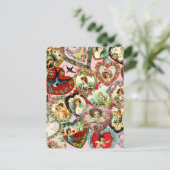 ヴィンテージバレンタインハート シーズンポストカード (スタンド正面)