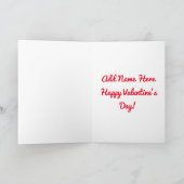 ヴィンテージバレンタインパピー シーズンカード (内部)