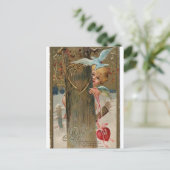 ヴィンテージバレンタインピーキングケルブ シーズンポストカード (スタンド正面)