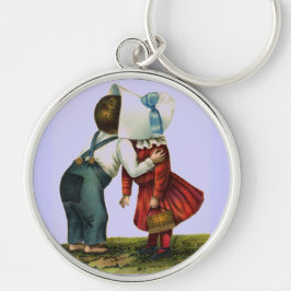 ヴィンテージバレンタインファーストキスキーチェーン キーホルダー