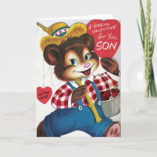 ヴィンテージバレンタインフォーソン シーズンカード (正面)