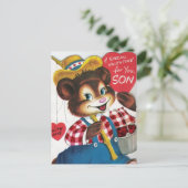 ヴィンテージバレンタインフォーソン シーズンポストカード (スタンド正面)