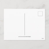 ヴィンテージバレンタインホリデーレトロカップル葉書 シーズンポストカード (裏面)