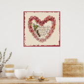 ヴィンテージバレンタインポスター ポスター (キッチン)