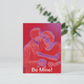 ヴィンテージバレンタインレッド シーズンポストカード (スタンド正面)