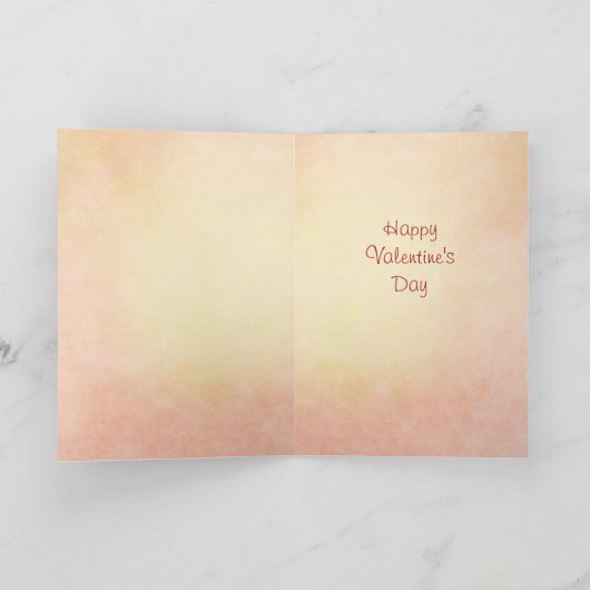 ヴィンテージバレンタイン友だちカード シーズンカード (内部)