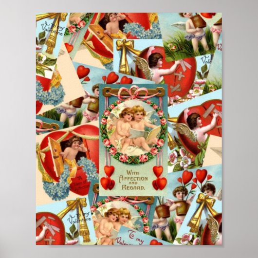 ヴィンテージバレンタイン照合 ポスター (正面)