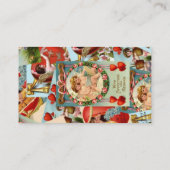 ヴィンテージバレンタイン照合 名刺 (裏面)