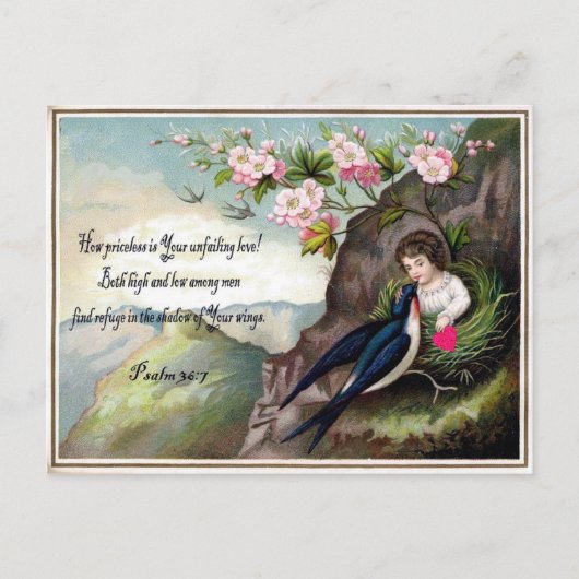 ヴィンテージバレンタイン葉書 シーズンポストカード (正面)