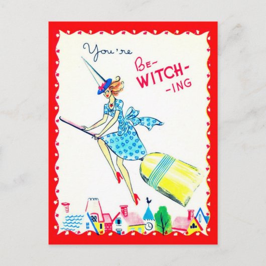 ヴィンテージバレンタイン葉書 シーズンポストカード (正面)