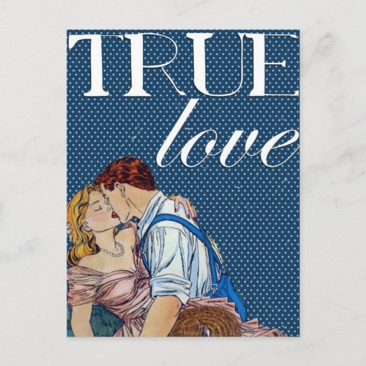 ヴィンテージバレンタイン葉書 ポストカード (正面)