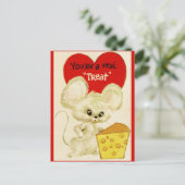 ヴィンテージバレンタイン複製 シーズンポストカード (スタンド正面)