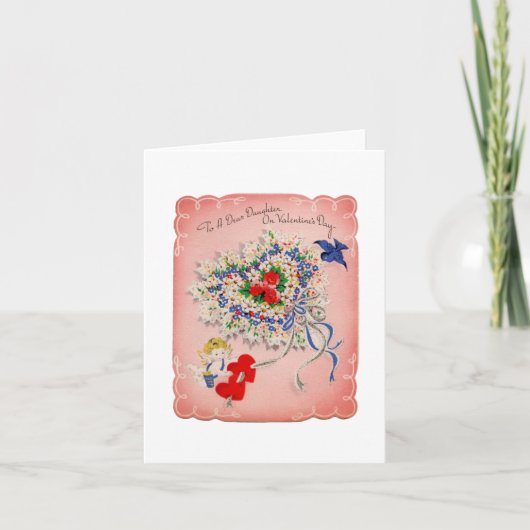 ヴィンテージバレンタイン カード (正面)