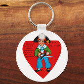 ヴィンテージバレンタイン キーホルダー (正面)