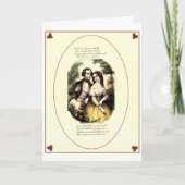 ヴィンテージバレンタイン – シェークスピアの愛、 シーズンカード (正面)