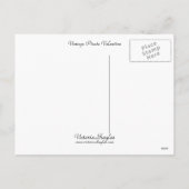 ヴィンテージバレンタイン シーズンポストカード (裏面)