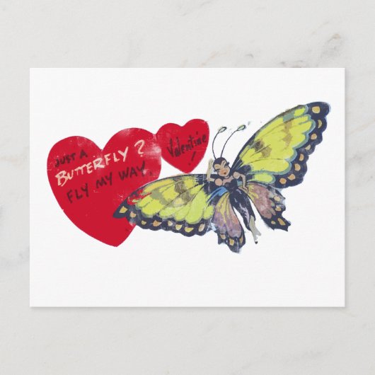 ヴィンテージバレンタイン シーズンポストカード (正面)