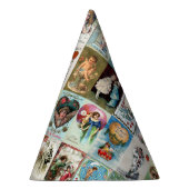 ヴィンテージバレンタイン パーティーハット (右)