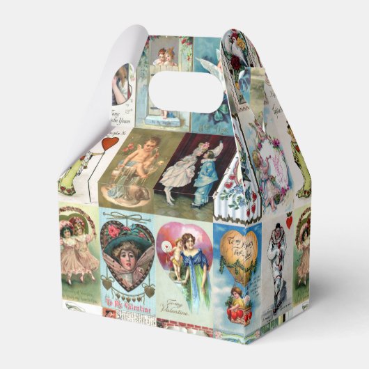 ヴィンテージバレンタイン フェイバーボックス (裏面サイド)