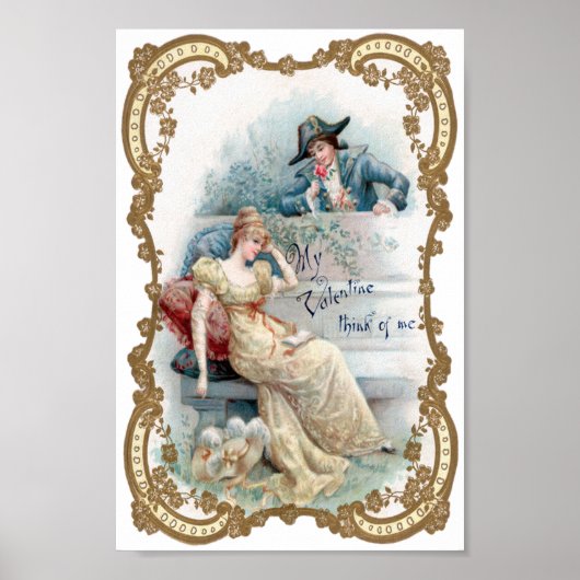 ヴィンテージバレンタイン ポスター (正面)