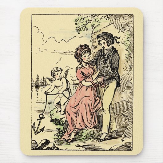 ヴィンテージバレンタイン マウスパッド (正面)