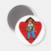 ヴィンテージバレンタイン マグネット (正面/裏面)