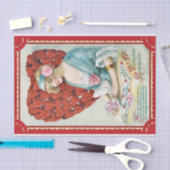 ヴィンテージバレンタイン – ラブレター付き 薄葉紙 (クラフト)