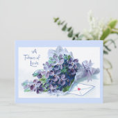 ヴィンテージバレンタイン・ヴァイオレットと挨拶 シーズンカード (スタンド正面)