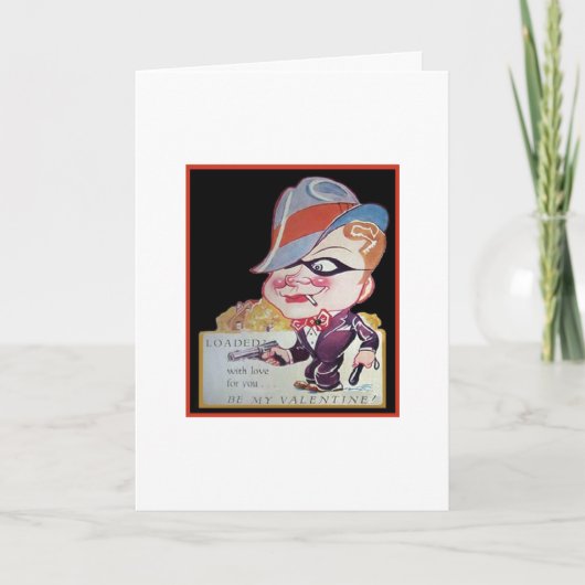 ヴィンテージバレンタイン – 愛に満ちた シーズンカード (正面)