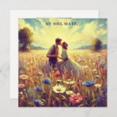 ヴィンテージバレンタイン~私の魂の仲間~カップル~ シーズンカード (正面/裏面)