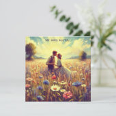 ヴィンテージバレンタイン~私の魂の仲間~カップル~ シーズンカード (スタンド正面)