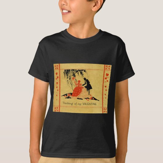 ヴィンテージバレンタイン Tシャツ (正面)