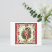 ヴィンテージバレンタニビクトリアンエンジェル シーズンポストカード (スタンド正面)