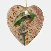 ヴィンテージバレンタビクトリアンインレディオーナメント セラミックオーナメント (右)