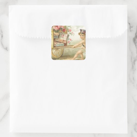 ヴィンテージバレンティーンエンジェル スクエアシール (バッグ)