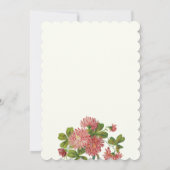 ヴィンテージバレンティーンズデイカード サンキューカード (裏面)